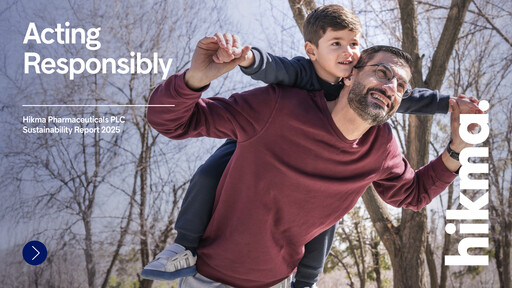 Thumbnail Hikma Pharmaceuticals
 Sustainability Report 2025