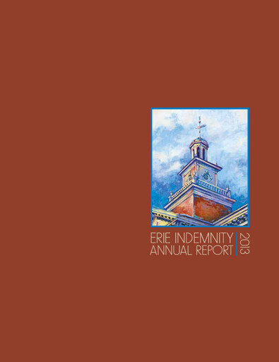 Vorschaubild Erie Indemnity Jahresbericht 2013