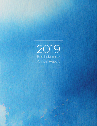 Vorschaubild Erie Indemnity Jahresbericht 2019