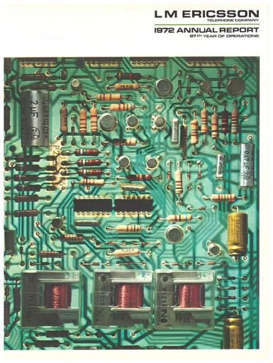 Thumbnail Ericsson Annual Report 1972