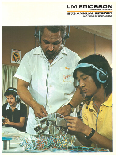 Thumbnail Ericsson Annual Report 1973