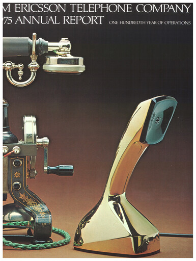 Thumbnail Ericsson Annual Report 1975