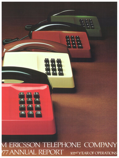 Thumbnail Ericsson Annual Report 1977