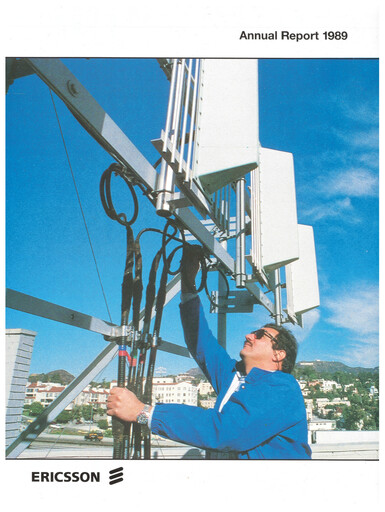 Thumbnail Ericsson Annual Report 1989
