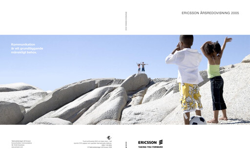 Thumbnail Ericsson Annual Report 2005