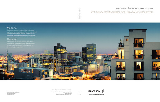 Thumbnail Ericsson Annual Report 2006