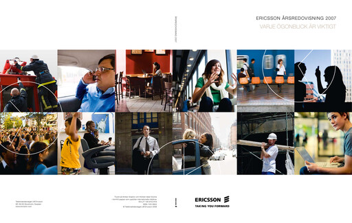 Thumbnail Ericsson Annual Report 2007