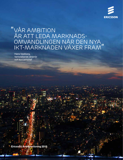 Thumbnail Ericsson Annual Report 2015
