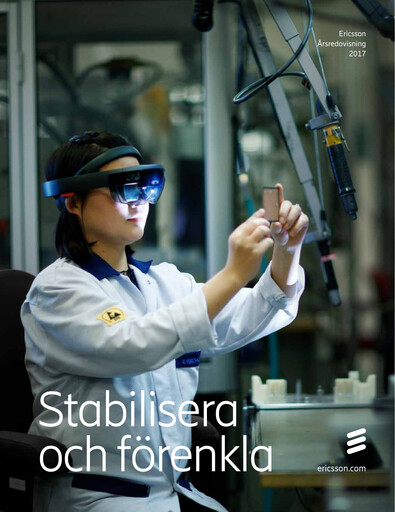 Thumbnail Ericsson Annual Report 2017