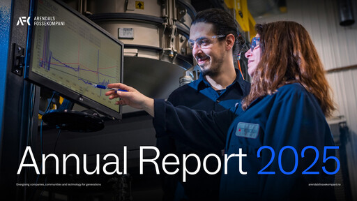 Thumbnail Arendals Fossekompani Annual Report 2025