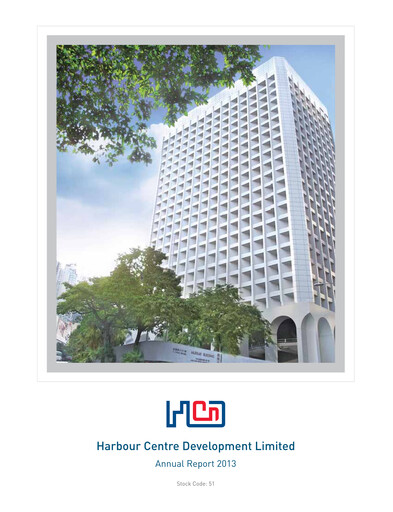 Thumbnail Harbour Centre Development Annual Report 2013
