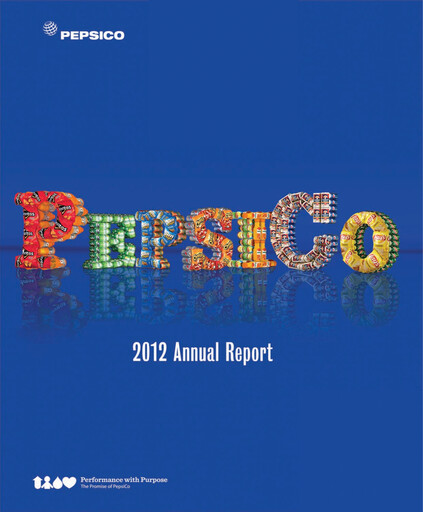Thumbnail Pepsico Annual Report 2012