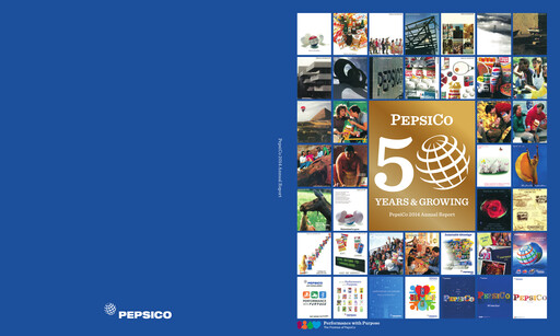 Thumbnail Pepsico Annual Report 2014