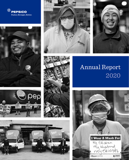 Thumbnail Pepsico Annual Report 2020