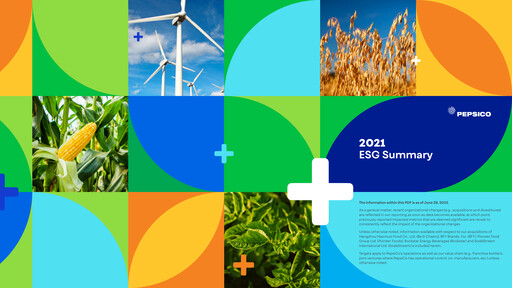 Thumbnail Pepsico ESG Report 2021