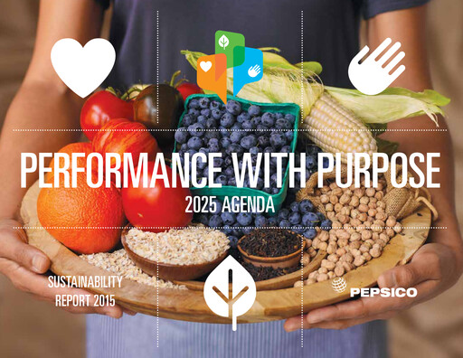 Thumbnail Pepsico Sustainability Report 2015