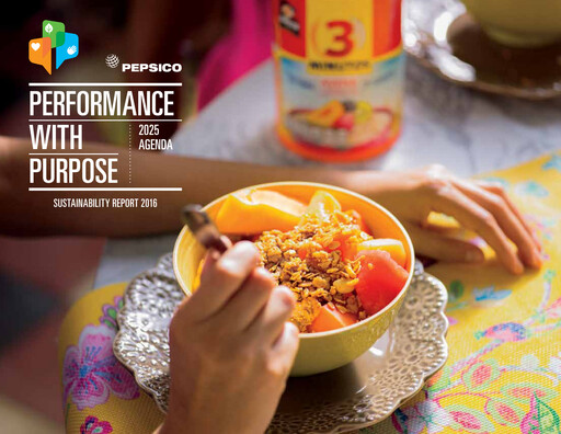 Thumbnail Pepsico Sustainability Report 2016