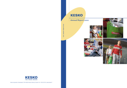 Thumbnail Kesko
 Annual Report 2001