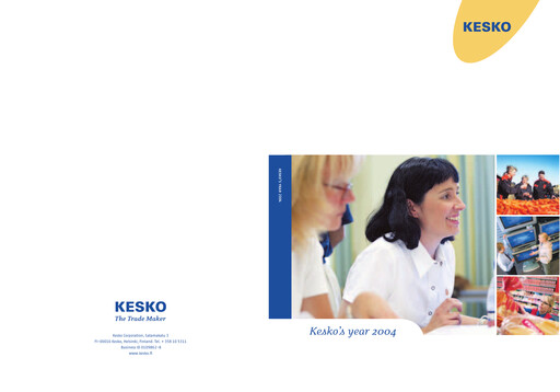 Thumbnail Kesko
 Annual Report 2004