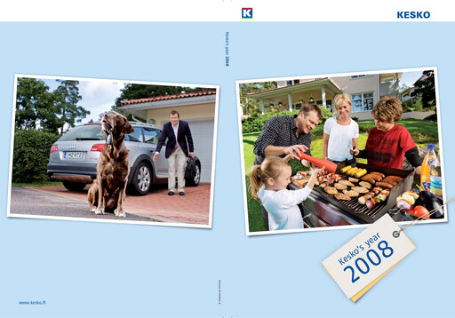 Thumbnail Kesko
 Annual Report 2008