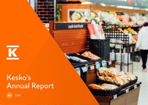 Thumbnail Kesko
 Annual Report 2016