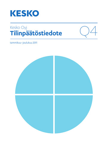 Thumbnail Kesko
 Financial Report 2011