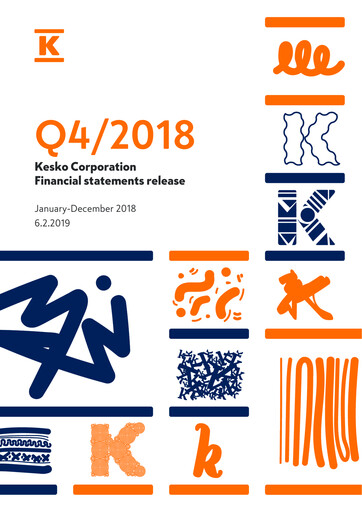 Thumbnail Kesko
 Financial Statement 2018