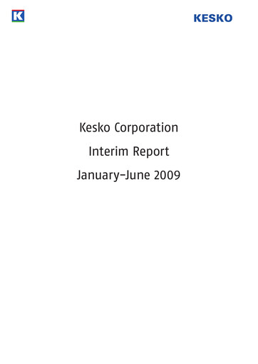 Thumbnail Kesko
 Half-year Report 2009-h1