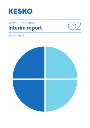 Thumbnail Kesko
 Half-year Report 2011-h1