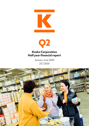 Thumbnail Kesko
 Half-year Report 2020-h1
