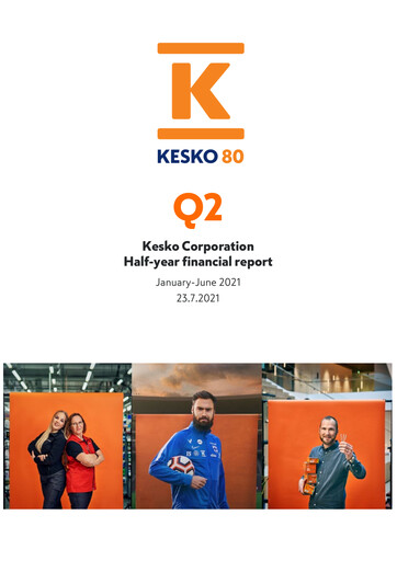 Thumbnail Kesko
 Half-year Report 2021-h1