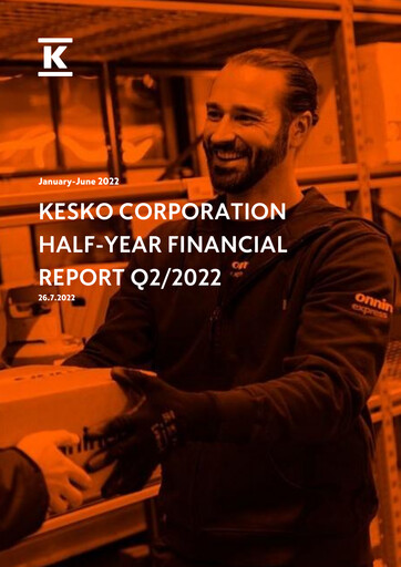 Thumbnail Kesko
 Half-year Report 2022-h1