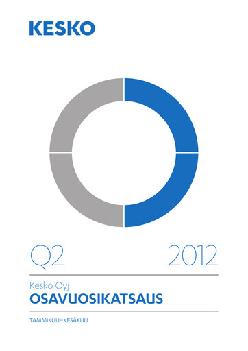 Thumbnail Kesko
 Half-year Report 2012-h1