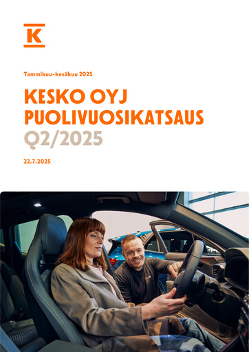 Thumbnail Kesko
 Half-year Report 2025-h1