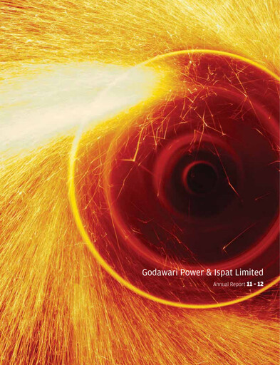 Thumbnail Godawari Power & Ispat Annual Report 2011-2012