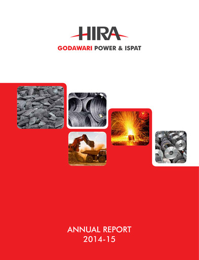 Thumbnail Godawari Power & Ispat Annual Report 2014-2015