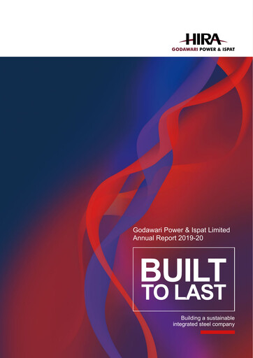 Thumbnail Godawari Power & Ispat Annual Report 2019-2020