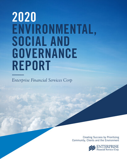 Thumbnail Enterprise Financial Services Corp ESG Report 2020