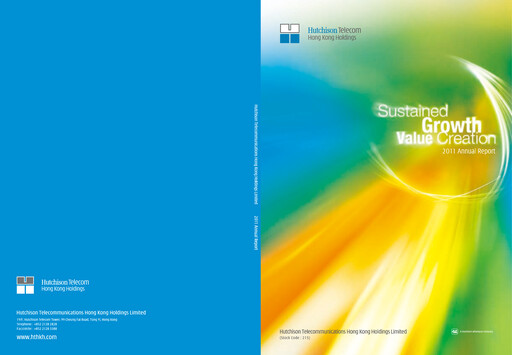 Miniature Hutchison Telecommunications Hong Kong Holdings Rapport annuel 2011