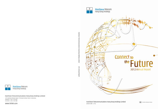 Miniature Hutchison Telecommunications Hong Kong Holdings Rapport annuel 2012