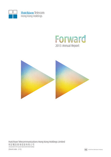 Miniature Hutchison Telecommunications Hong Kong Holdings Rapport annuel 2013