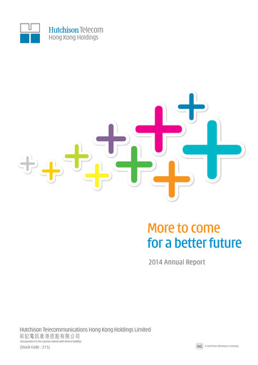 Miniature Hutchison Telecommunications Hong Kong Holdings Rapport annuel 2014
