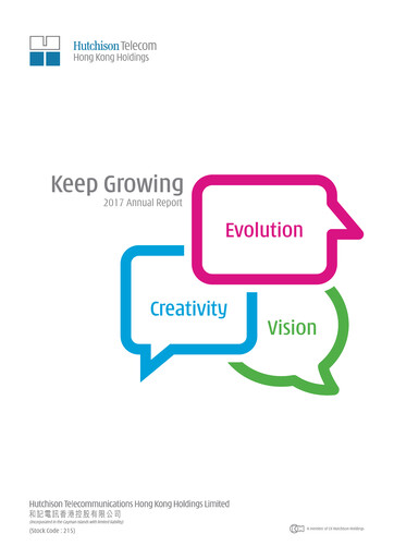 Miniature Hutchison Telecommunications Hong Kong Holdings Rapport annuel 2017