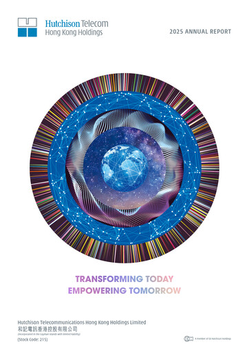 Thumbnail Hutchison Telecommunications Hong Kong Holdings Annual Report 2025