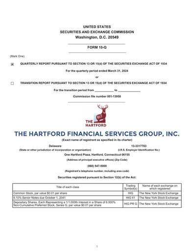 Thumbnail The Hartford Quarterly Report 2024-q1