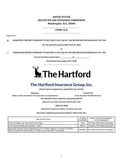 Thumbnail The Hartford Quarterly Report 2025-q2