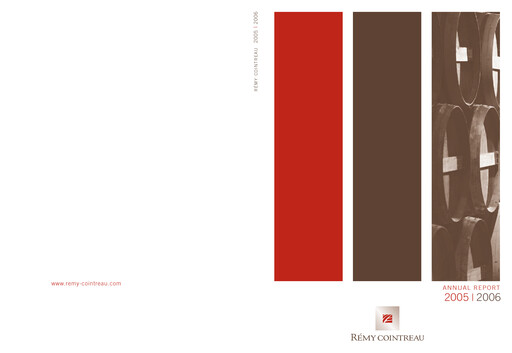 Thumbnail Rémy Cointreau
 Annual Report 2005-2006