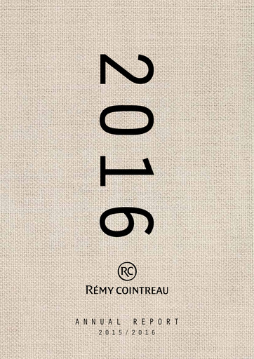 Thumbnail Rémy Cointreau
 Annual Report 2016