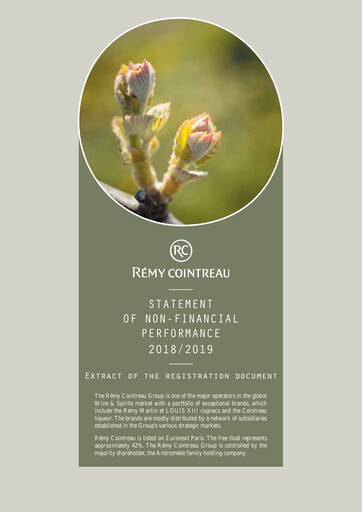 Thumbnail Rémy Cointreau
 ESG Report 2018-2019