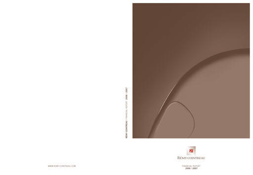 Thumbnail Rémy Cointreau
 Financial Report 2006-2007